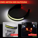 Krachtige hoofdlamp met breedstraal-LED – BrightBeam