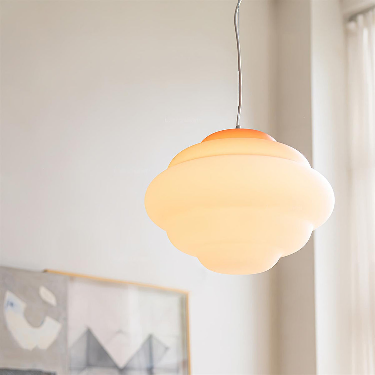 Hanglamp met kleurverloop en zachte lichtverdeling - Aérola