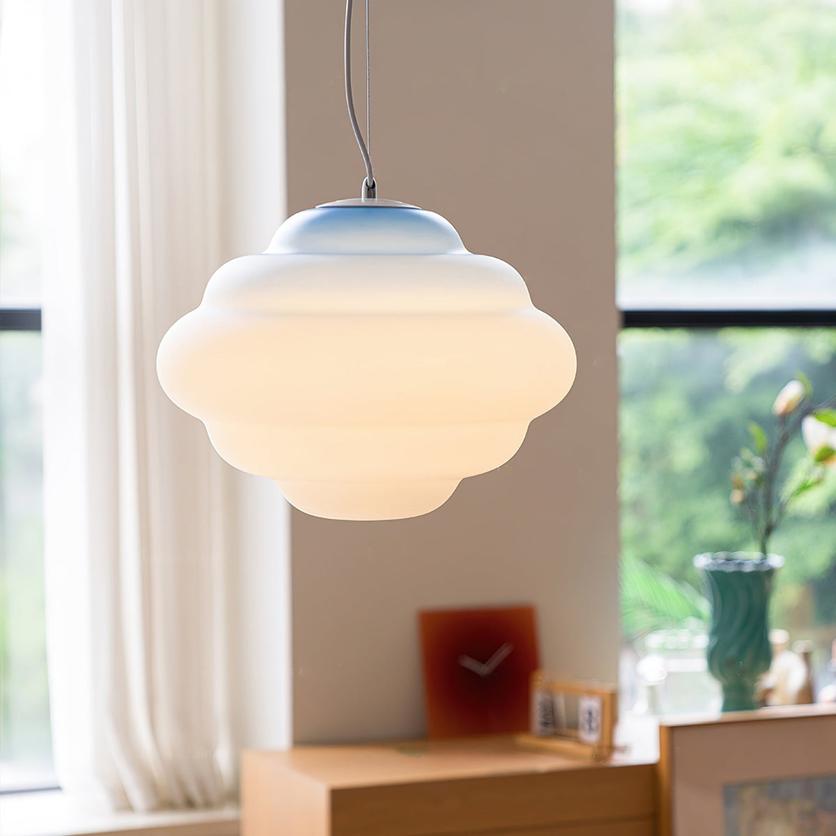 Hanglamp met kleurverloop en zachte lichtverdeling - Aérola