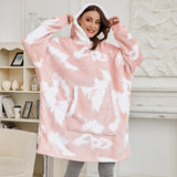 Ultra Zachte Fleece En Wol Hoodie Deken Voor Comfort En Warmte Thuis