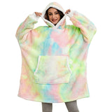 Ultra Zachte Fleece En Wol Hoodie Deken Voor Comfort En Warmte Thuis