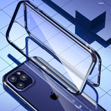 iPhone-hoes van gehard glas