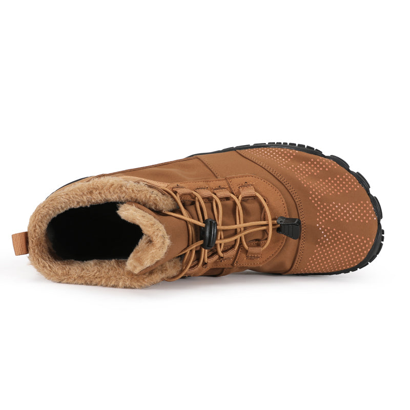 Glador High Barefoot Schoenen | Barefoot schoenen | Warme hoge barefoot wandelschoenen voor alle seizoenen