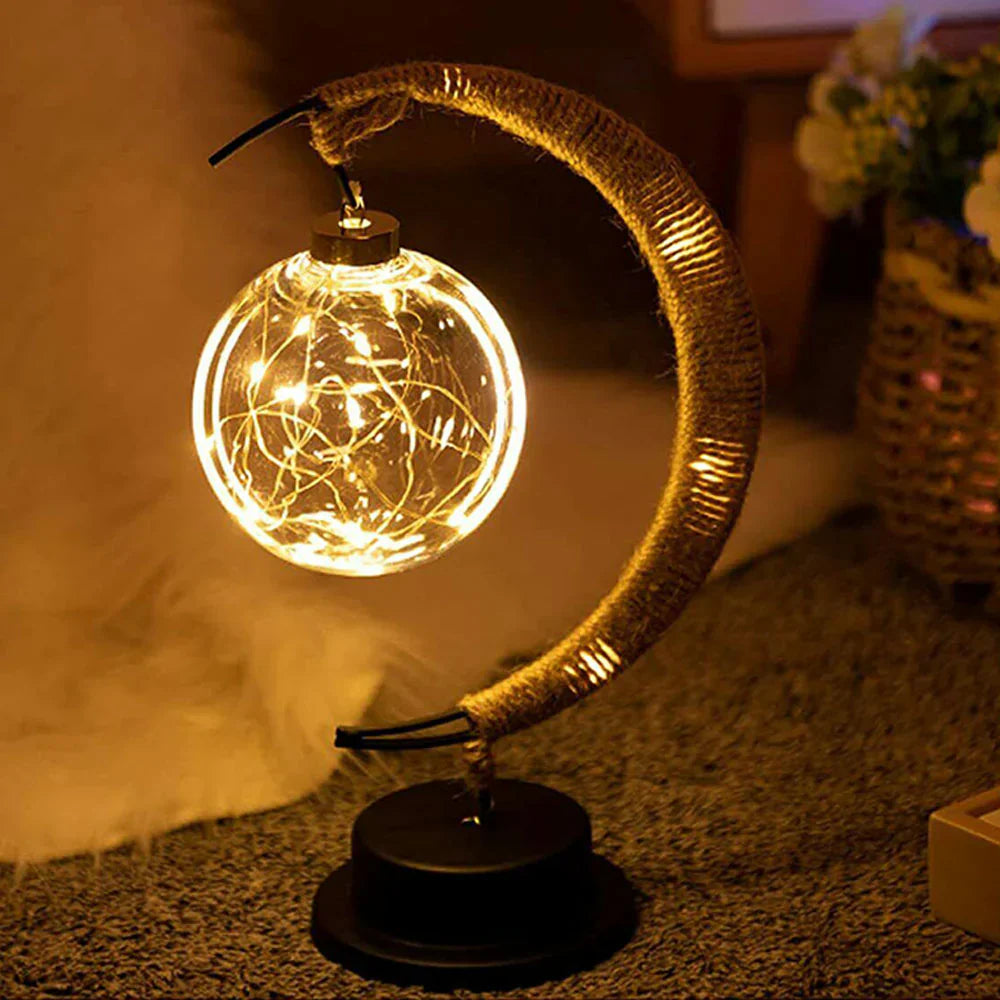 Betoverende Sfeervolle Maanlichtlamp – LunaGlow