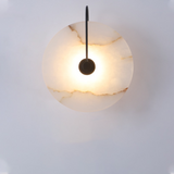 Luxe LED-armatuur met marmeren afwerking voor een elegant interieur