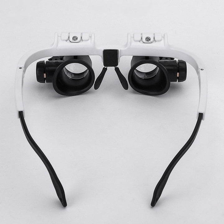 HD Leesbril met LED-verlichting en verwisselbare lenzen - Optiview