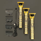 Skull Vintage Trimmer | De Barber Trend van dit jaar! - Oplaadbaar incl. Opzetstukken