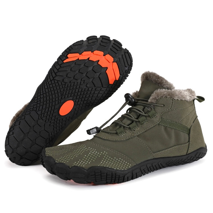Glador High Barefoot Schoenen | Barefoot schoenen | Warme hoge barefoot wandelschoenen voor alle seizoenen