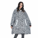 Ultra Zachte Fleece En Wol Hoodie Deken Voor Comfort En Warmte Thuis