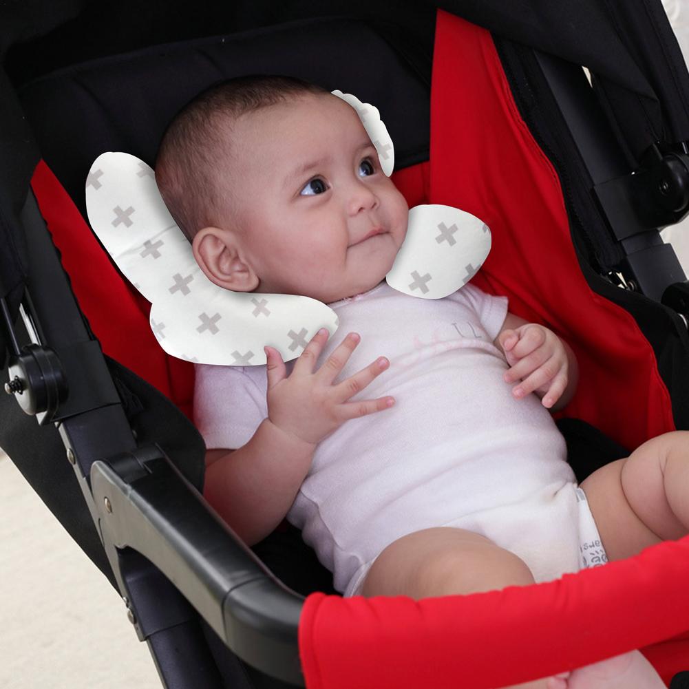 U-vormig Baby Nekkussen voor Reizen en Kinderwagens – Knuffelsteun