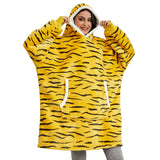 Ultra Zachte Fleece En Wol Hoodie Deken Voor Comfort En Warmte Thuis