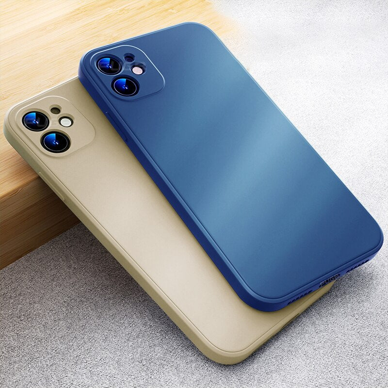 Liquid Silicone Case | Zachte beschermende case voor iPhone 11, 12 en 13
