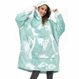 Ultra Zachte Fleece En Wol Hoodie Deken Voor Comfort En Warmte Thuis