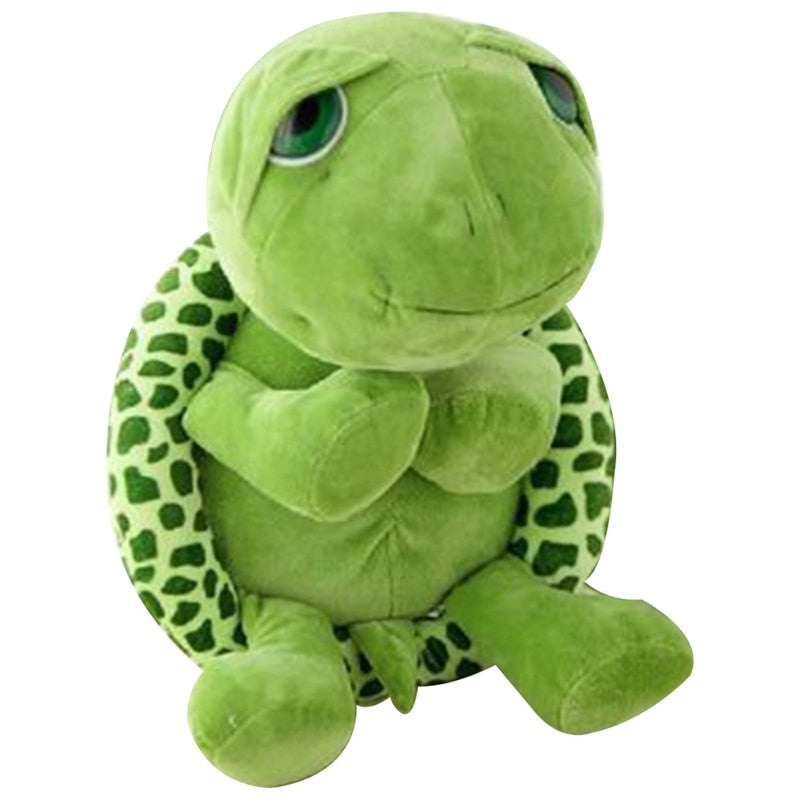 Zachte pluche schildpad knuffel met realistisch ontwerp – Knuffelpanzli