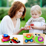 Montessori Leerpuzzel van Hout – KleurenPlezier (1+1 Gratis)