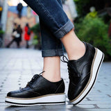 Stijlvolle Oxford-platformschoenen voor optimaal draagcomfort en ondersteuning