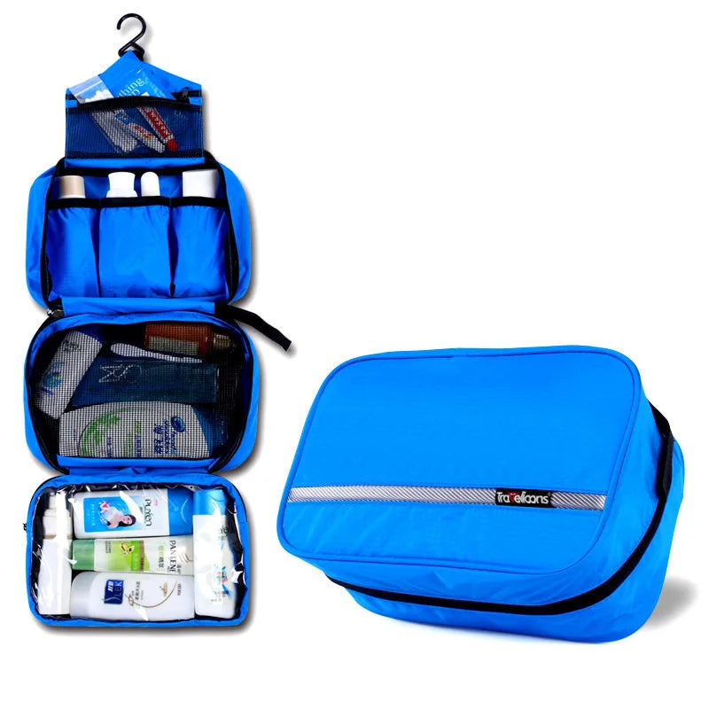 Travelior MaxPack Grote Waterdichte Toilettas voor Mannen & Vrouwen | Reis Toilettas | Robuust Ontwerp & Veel Opbergruimte