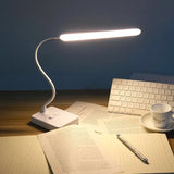 LED Tafellamp | Oogvriendelijk & Dimbaar | Touch-bediening | USB Oplaadfunctie & Telefoonhouder