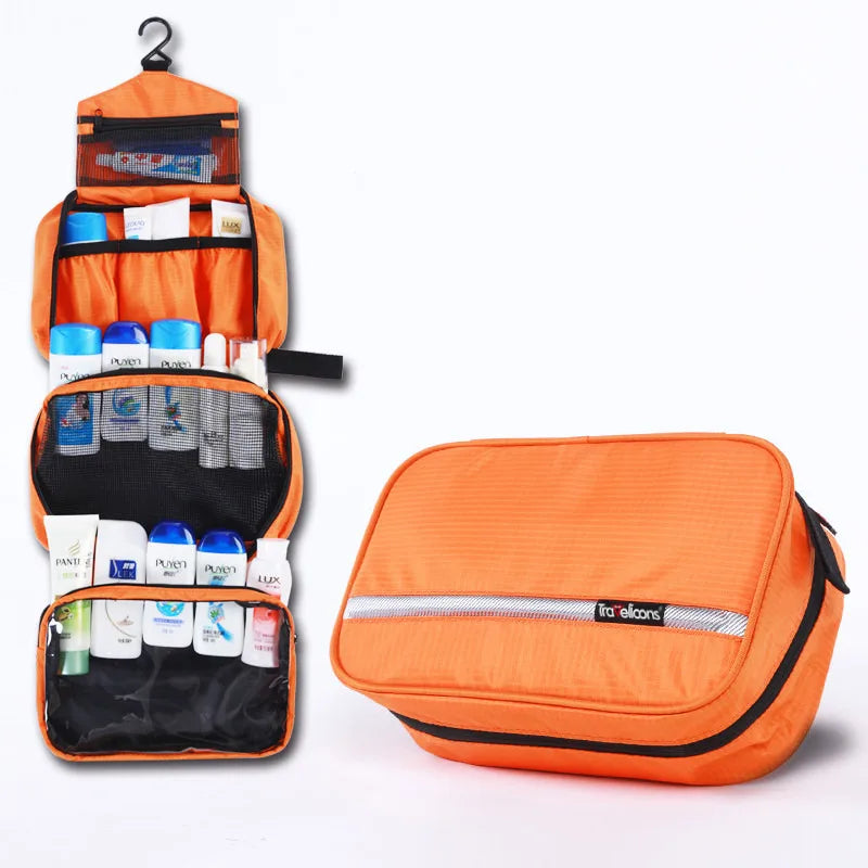 Travelior MaxPack Grote Waterdichte Toilettas voor Mannen & Vrouwen | Reis Toilettas | Robuust Ontwerp & Veel Opbergruimte