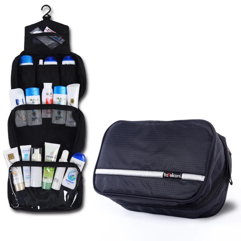 Travelior MaxPack Grote Waterdichte Toilettas voor Mannen & Vrouwen | Reis Toilettas | Robuust Ontwerp & Veel Opbergruimte