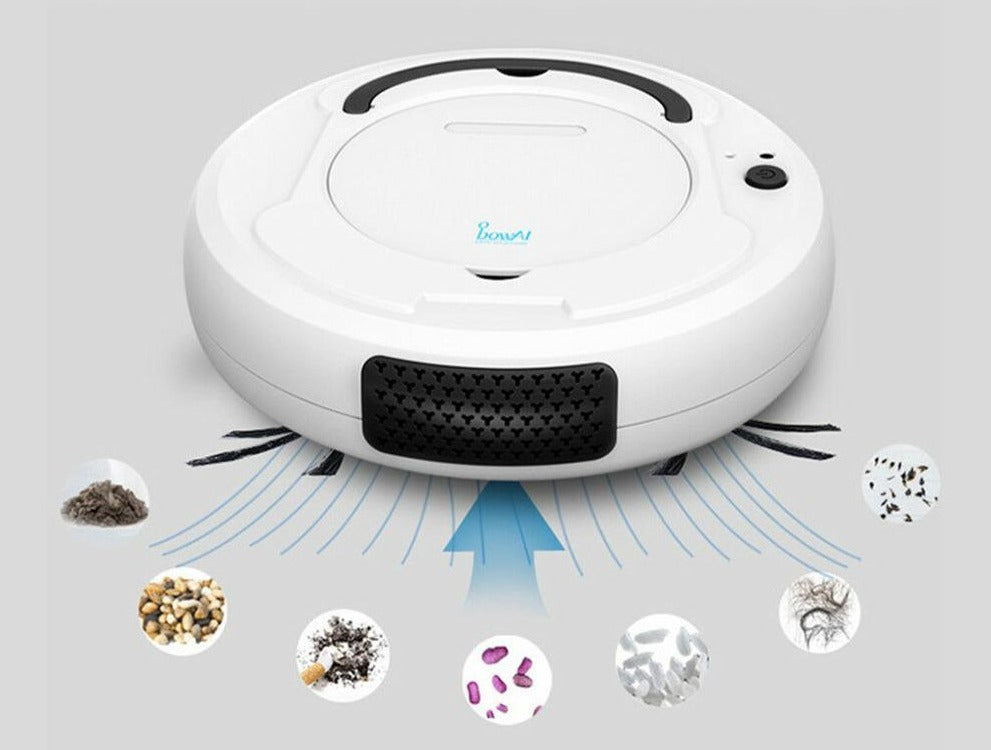 RS-3000 Robot Stofzuiger | 3-in-1 Slimme Automatische Stofzuiger voor Ieder Huishouden