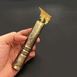 Skulltrim – Vintage Baardtrimmer met Accu & Precisiesnit voor Baard & Haar