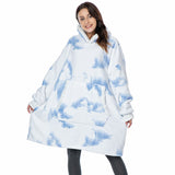 Ultra Zachte Fleece En Wol Hoodie Deken Voor Comfort En Warmte Thuis