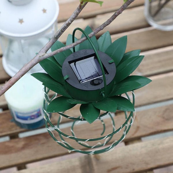 Ananas Solar Lamp – Tropische Sfeerverlichting voor Buiten