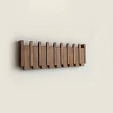 HarmoniaWood | Elegante Artistieke Houten Piano Kapstok