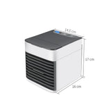 3-in-1 Luchtkoeler met Ventilator, Luchtbevochtiger en Luchtreiniger – Draagbaar, Stil & met LED-nachtlampje