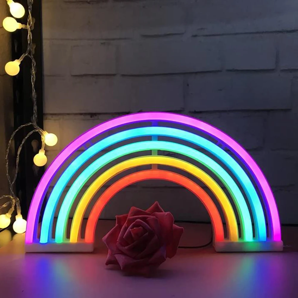 Regenboog Nachtlamp - RadiantArc