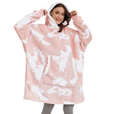 Ultra Zachte Fleece En Wol Hoodie Deken Voor Comfort En Warmte Thuis