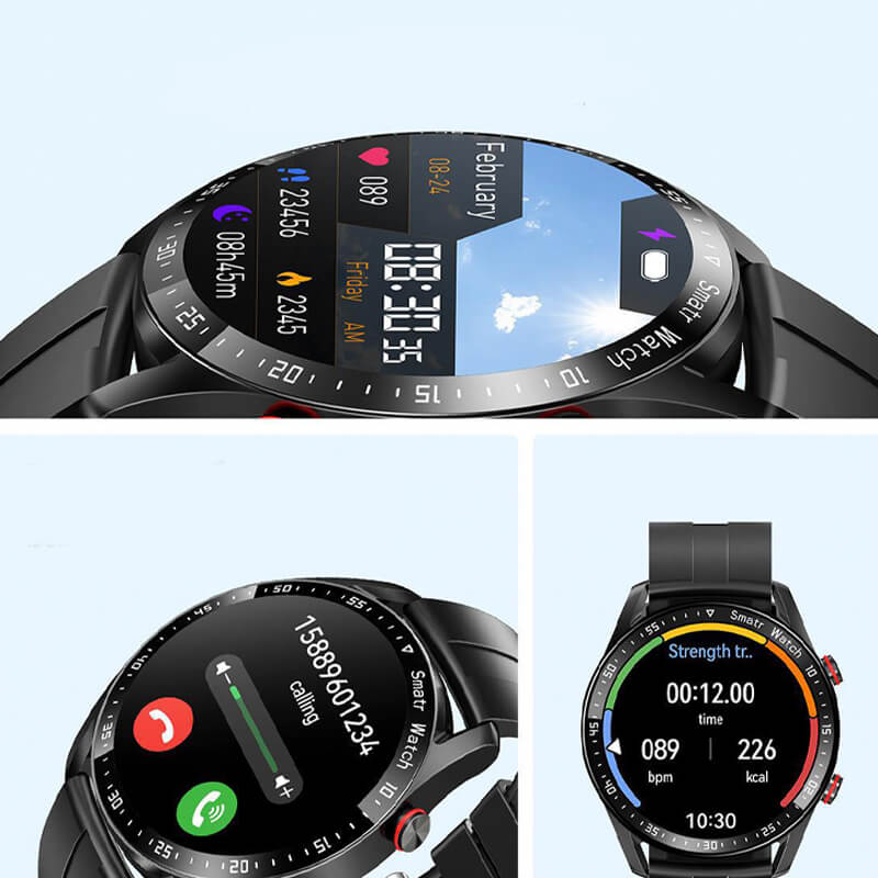 Gezondheid Smartwatch met Waterdicht Ontwerp & Groot HD Scherm