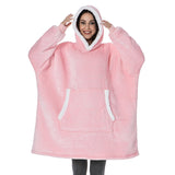 Ultra Zachte Fleece En Wol Hoodie Deken Voor Comfort En Warmte Thuis