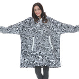 Ultra Zachte Fleece En Wol Hoodie Deken Voor Comfort En Warmte Thuis