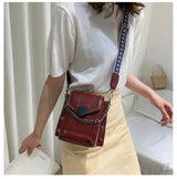 Retro Bag | Stijlvolle vierkante compacte schoudertas