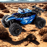 High-Speed RC Raceauto | Metalen Frame Afstandsbediening Voertuig met LED Lichtbalk