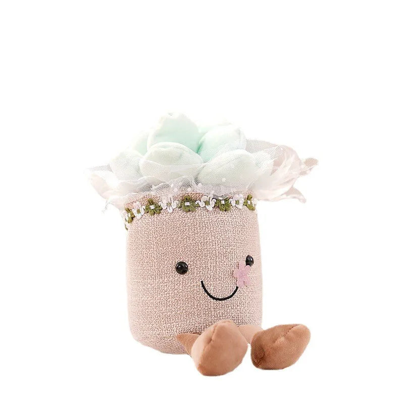 Lustige Bloemen Pluchefiguur - BloomBuddy