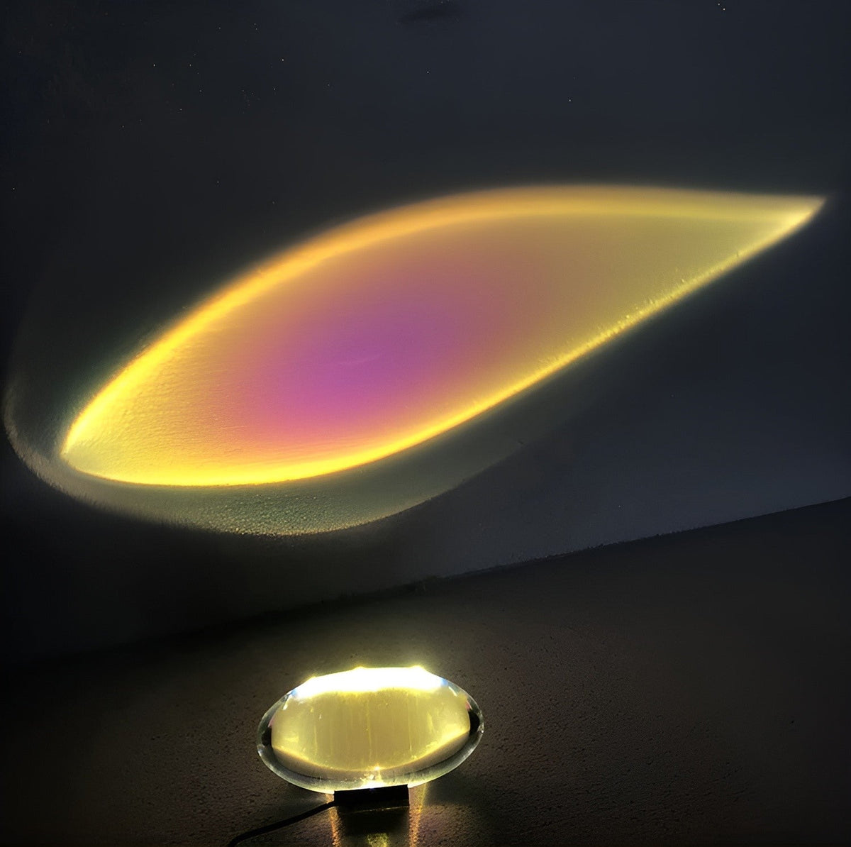 Prismatische Projector Lamp met LED – Lunara