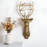 Gouden Hoofd - Multifunctionele Hoofd Wandhaak Decoratie en Wandopslag