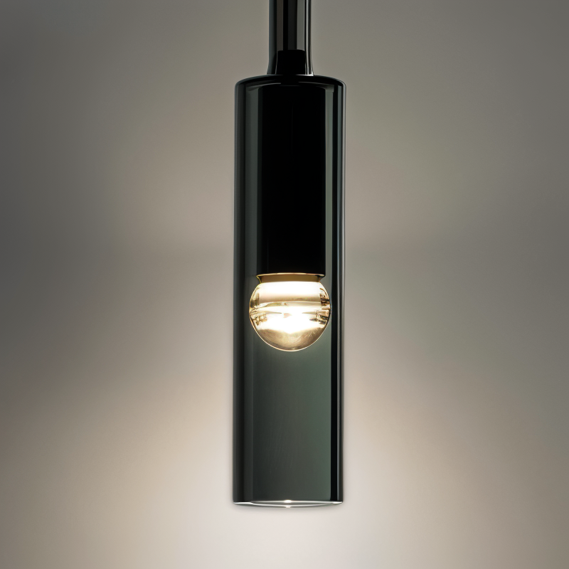 Minimale Wandlamp met Rookglas – Orvane