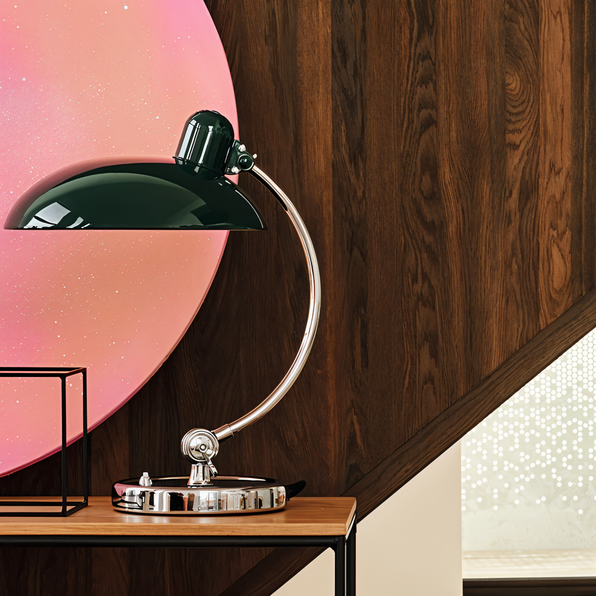 Verstelbare Vintage Bureau Lamp van IJzer - Virella