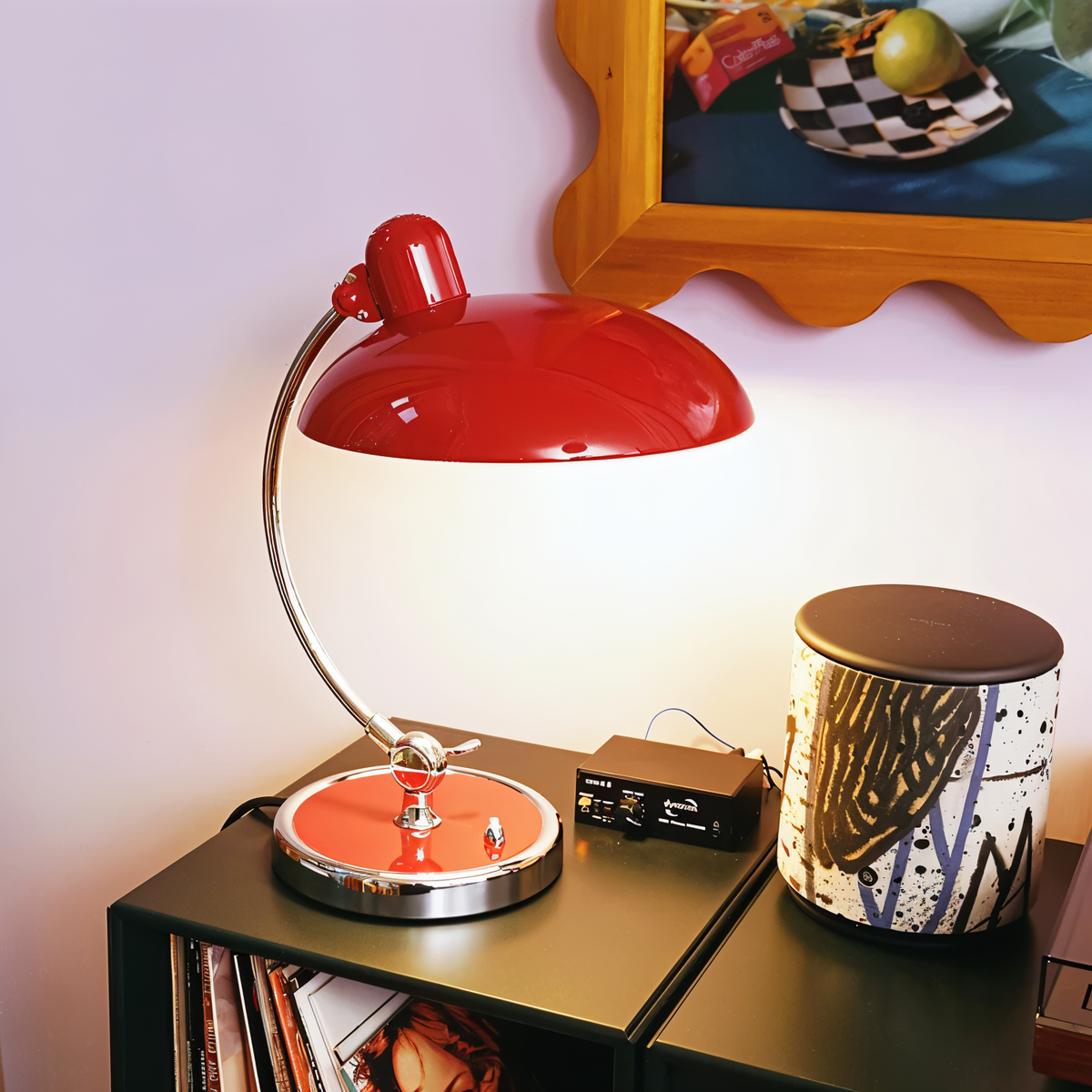 Verstelbare Vintage Bureau Lamp van IJzer - Virella