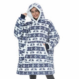 SNUGWEAR – Fleece Hoodie-Deken voor Warmte & Comfort
