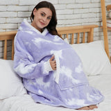 SNUGWEAR – Fleece Hoodie-Deken voor Warmte & Comfort