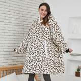 SNUGWEAR – Fleece Hoodie-Deken voor Warmte & Comfort