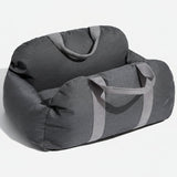 ComfyRide Hondenzit – Hondenzitbed met veiligheidsgordel & antislip bodem voor auto & thuis
