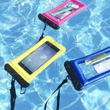 Waterdichte, drijvende telefoontas