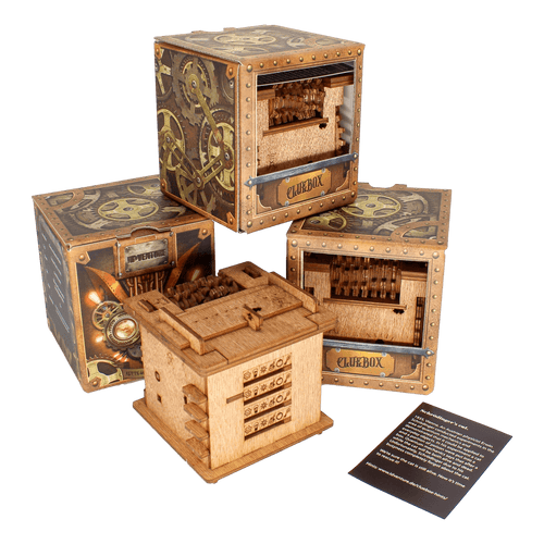 Interactieve Houten Escape Puzzlebox – MindVault