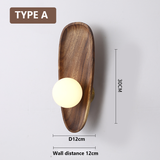 Natuurlijke Houten Wandlamp – Een Mix van Rustieke Charme & Moderne Eenvoud